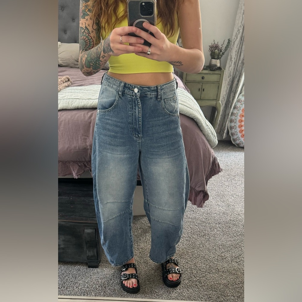 Barrel jeans viral amazon